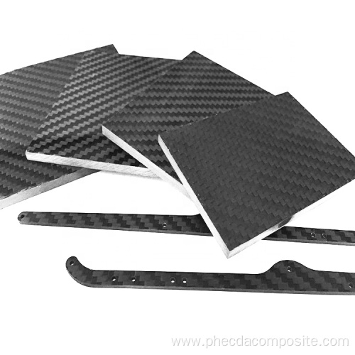 glossy glass carbon fiber plate board